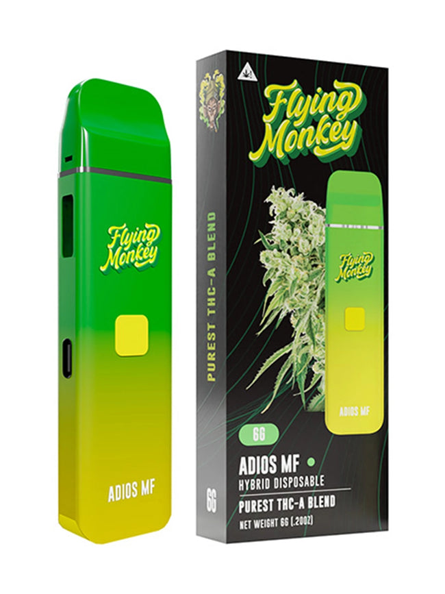 Adios MF Flying Monkey Purest THC-A Blend Disposable 6G