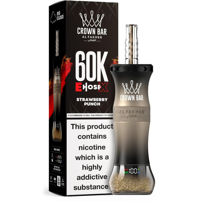 Al Fakher Crown Bar E Hose X Disposable (60000 Puffs)