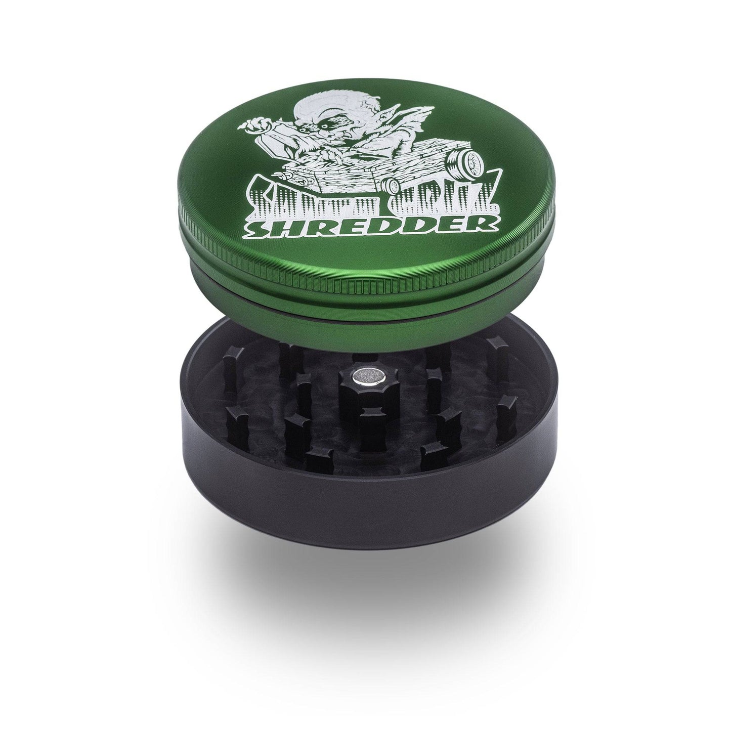 Santa Cruz Shredder Aluminum 2 Piece Large "Shred Till Dead" Herb Grinder