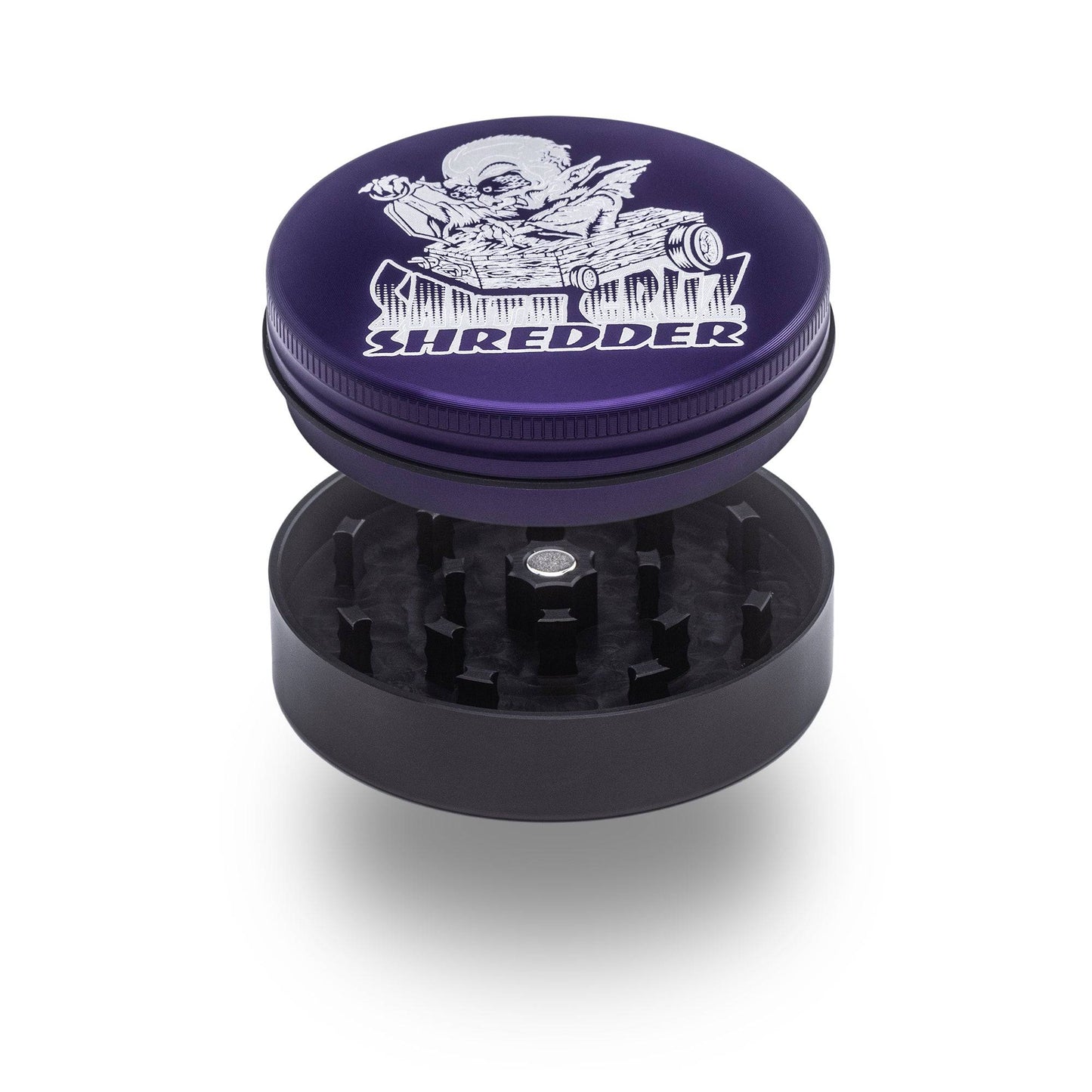 Santa Cruz Shredder Aluminum 2 Piece Large "Shred Till Dead" Herb Grinder