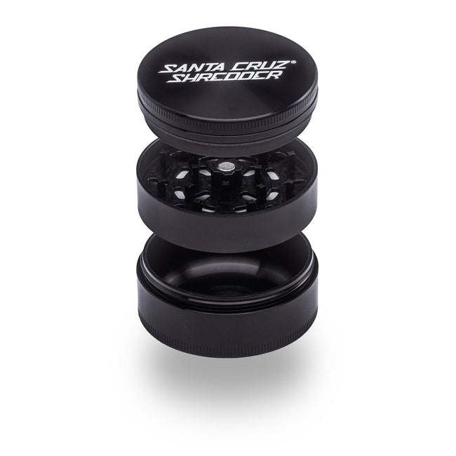 Santa Cruz Shredder Aluminum 3 Piece Large Herb Grinders