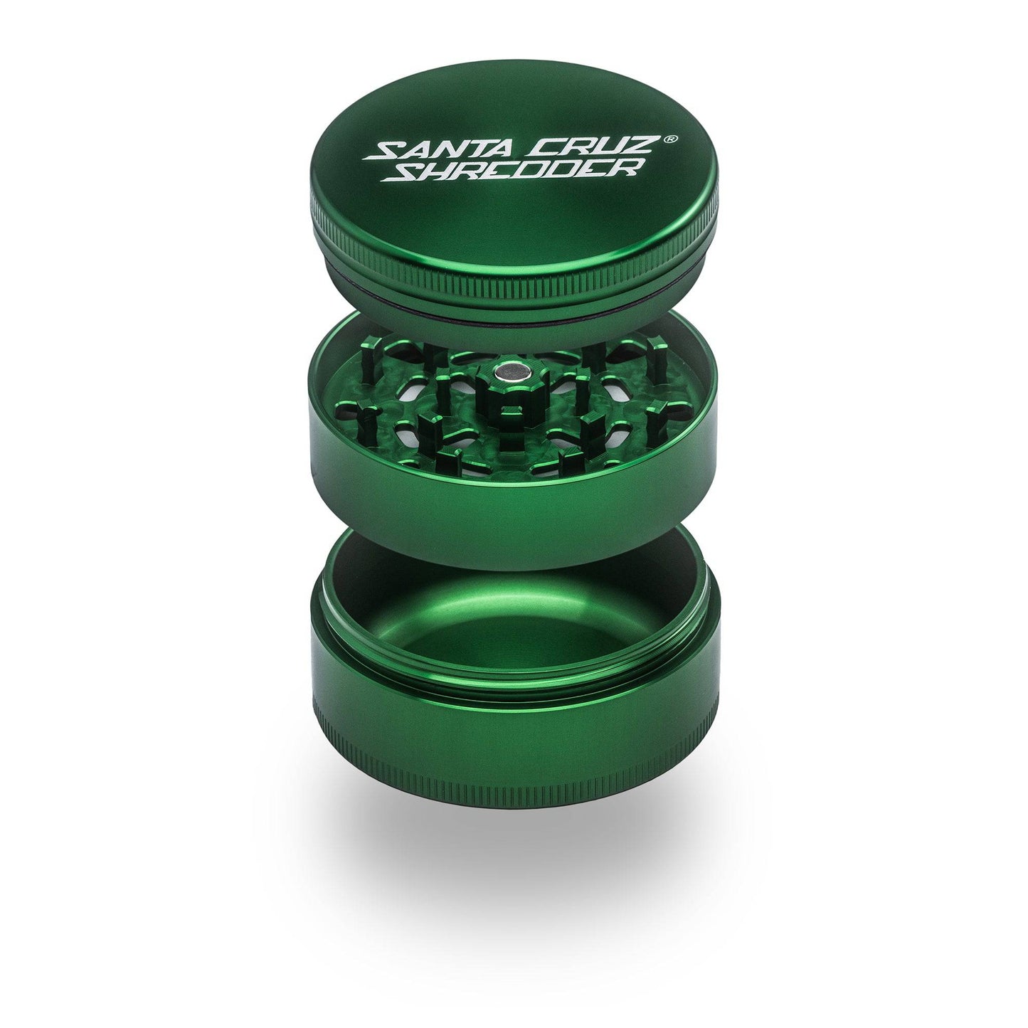 Santa Cruz Shredder Aluminum 3 Piece Large Herb Grinders