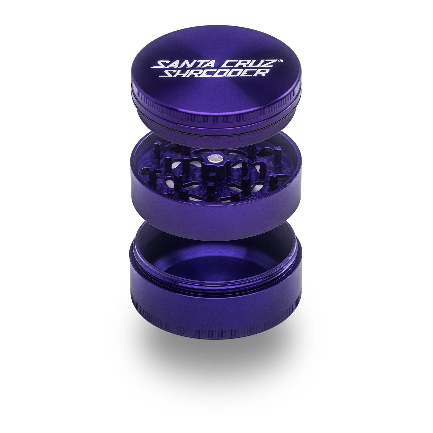 Santa Cruz Shredder Aluminum 3 Piece Large Herb Grinders