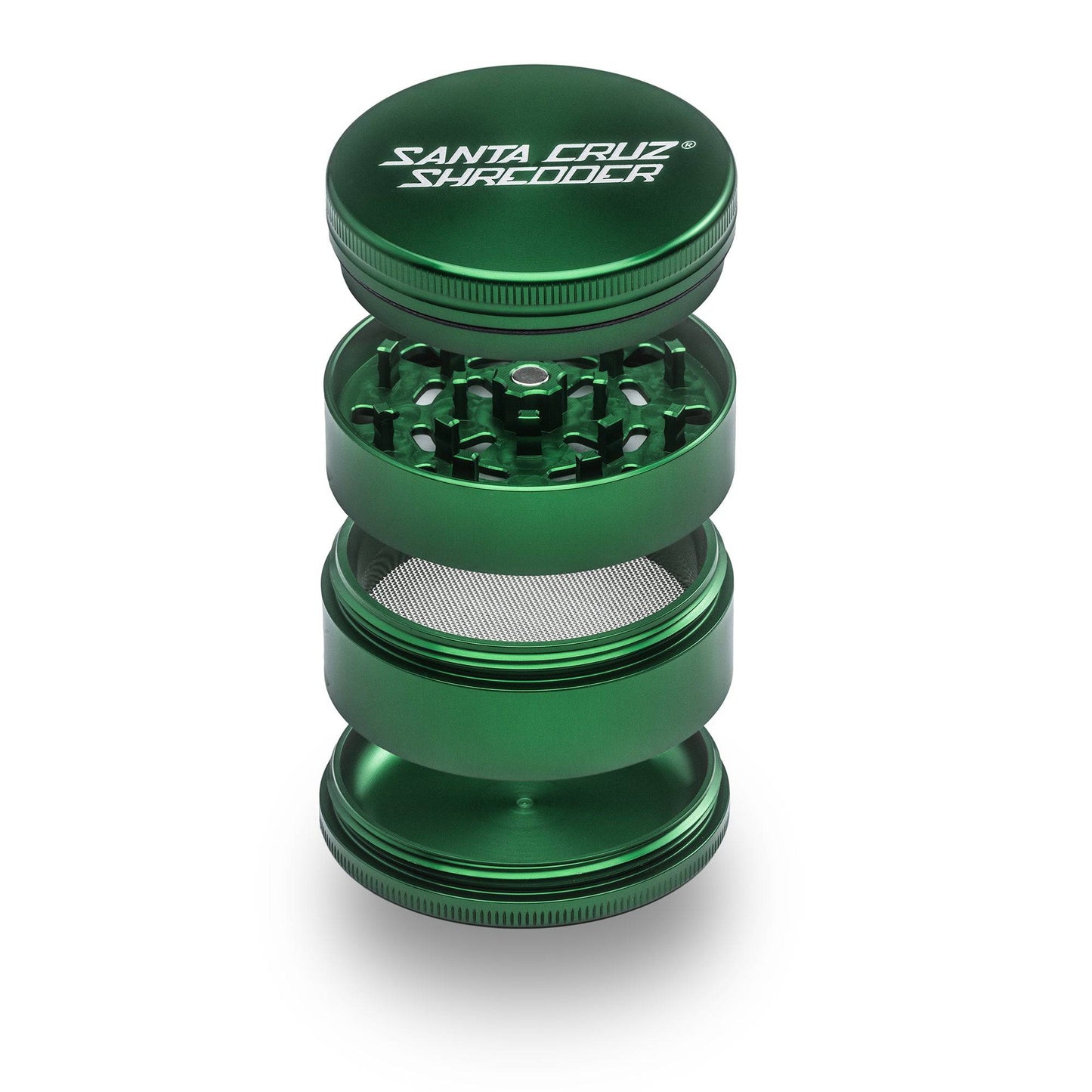 Santa Cruz Shredder Aluminum 4 Piece Large Herb Grinders