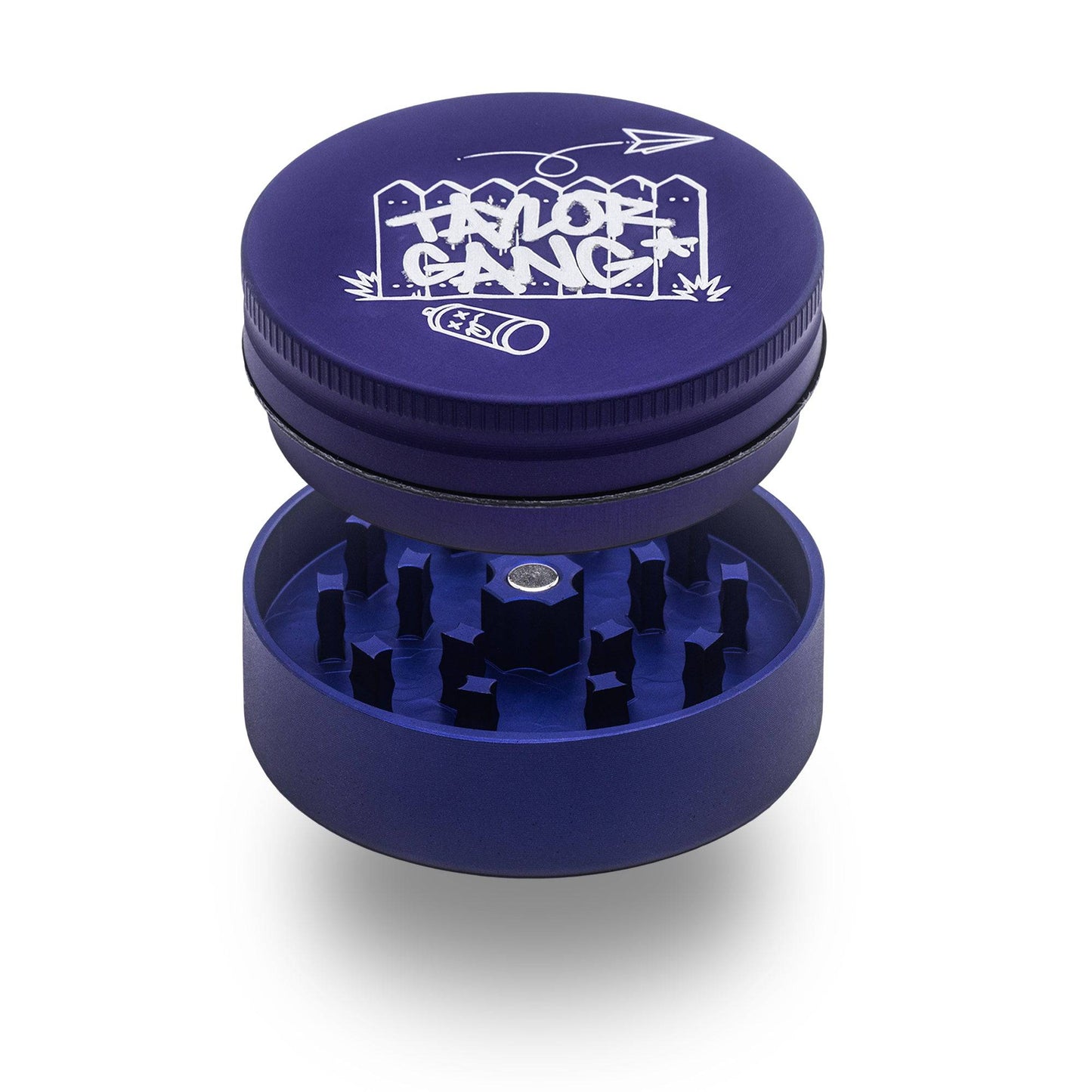 Santa Cruz Shredder Aluminum 2 Piece Medium "TGOD" Grinders