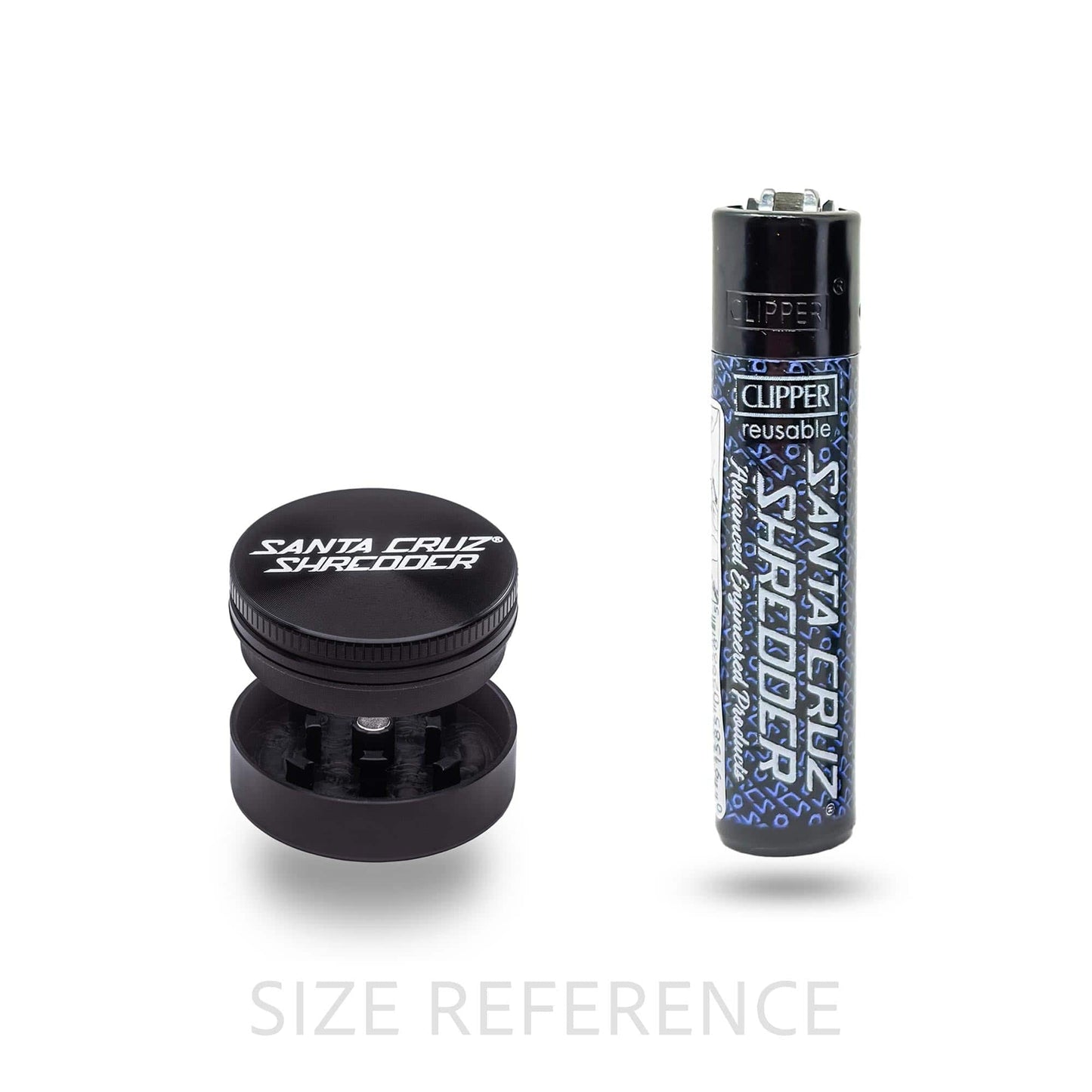 Santa Cruz Shredder Aluminum 2 Piece Small Grinders