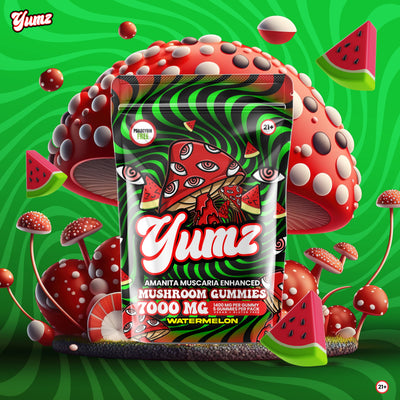 YUMZ - Watermelon ( Amanita Muscaria Mushroom Gummies ) Best Sales Price - Gummies