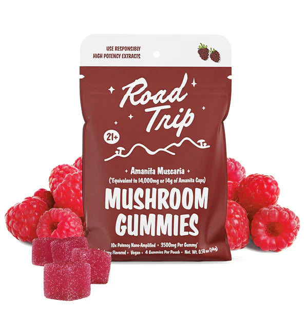 Road Trip Amanita Muscaria Mushroom Gummies Best Sales Price - Gummies