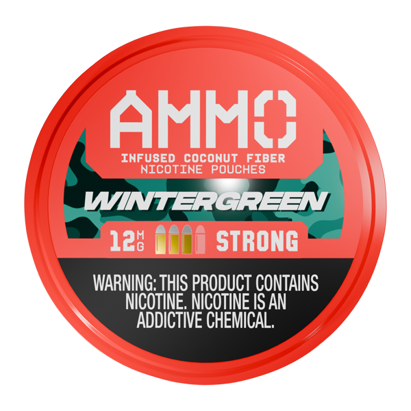 Wintergreen AMMO Nicotine Pouches