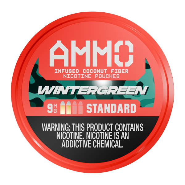 Wintergreen AMMO Nicotine Pouches