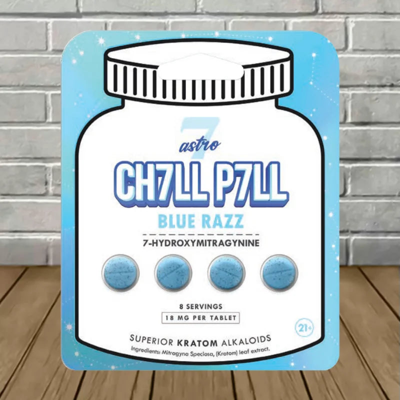 Astro 7 Ch7ll P7ll 7-Hydroxymitragynine Extract Tablets Full Case 10ct