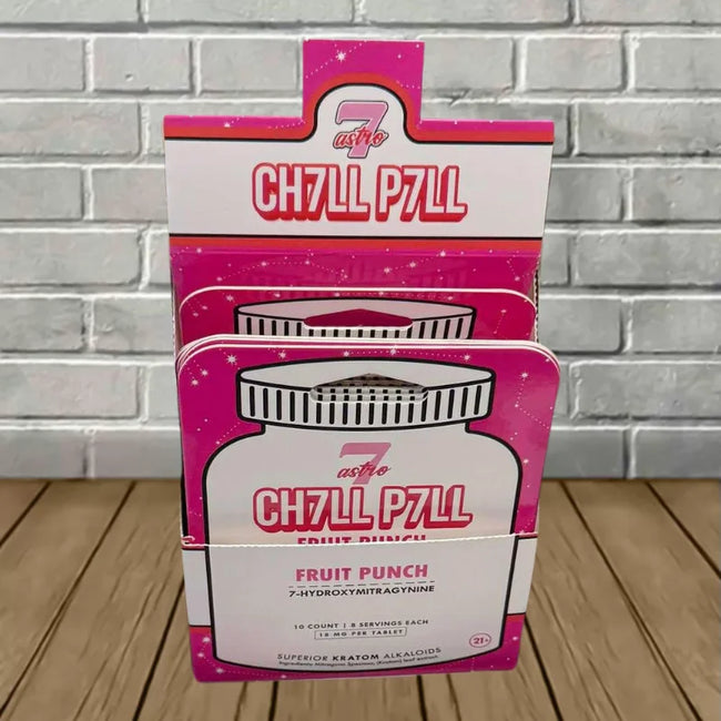 Astro 7 Ch7ll P7ll 7-Hydroxymitragynine Extract Tablets Full Case 10ct