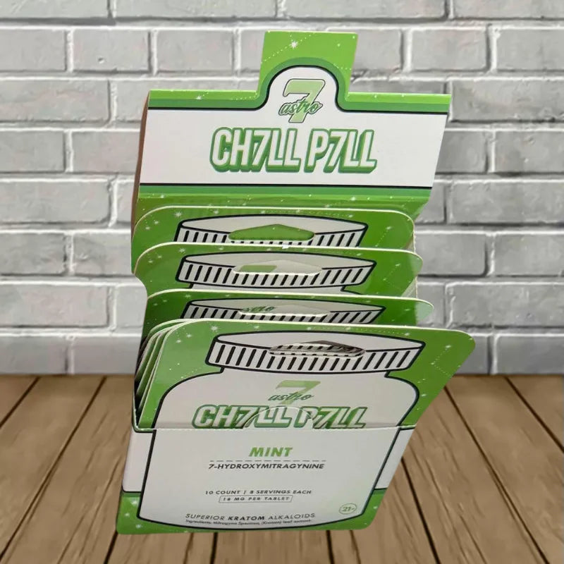 Astro 7 Ch7ll P7ll 7-Hydroxymitragynine Extract Tablets Full Case 10ct