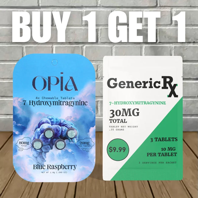B1G1 OPiA | Generic RX 7-OH Extract Tablets