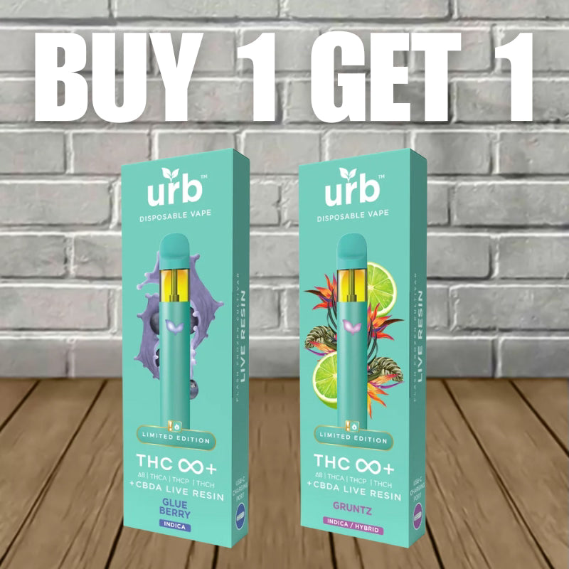 B1G1 Urb THC Infinity Blend Disposable Vape 3ml