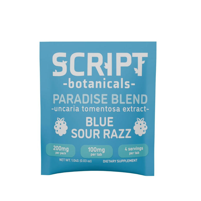 Script Botanicals Paradise Blend Cat’s Claw Tablets 2pk 200mg Best Sales Price - Edibles
