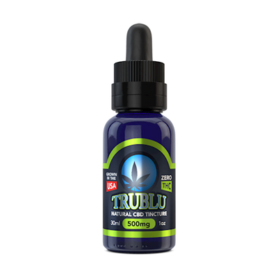 Blue Moon Hemp - Tru Blu Natural CBD Tincture 100mg - 3000mg - 30ml Best Sales Price - eJuice