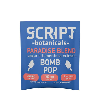 Script Botanicals Paradise Blend Cat’s Claw Tablets 2pk 200mg Best Sales Price - Edibles