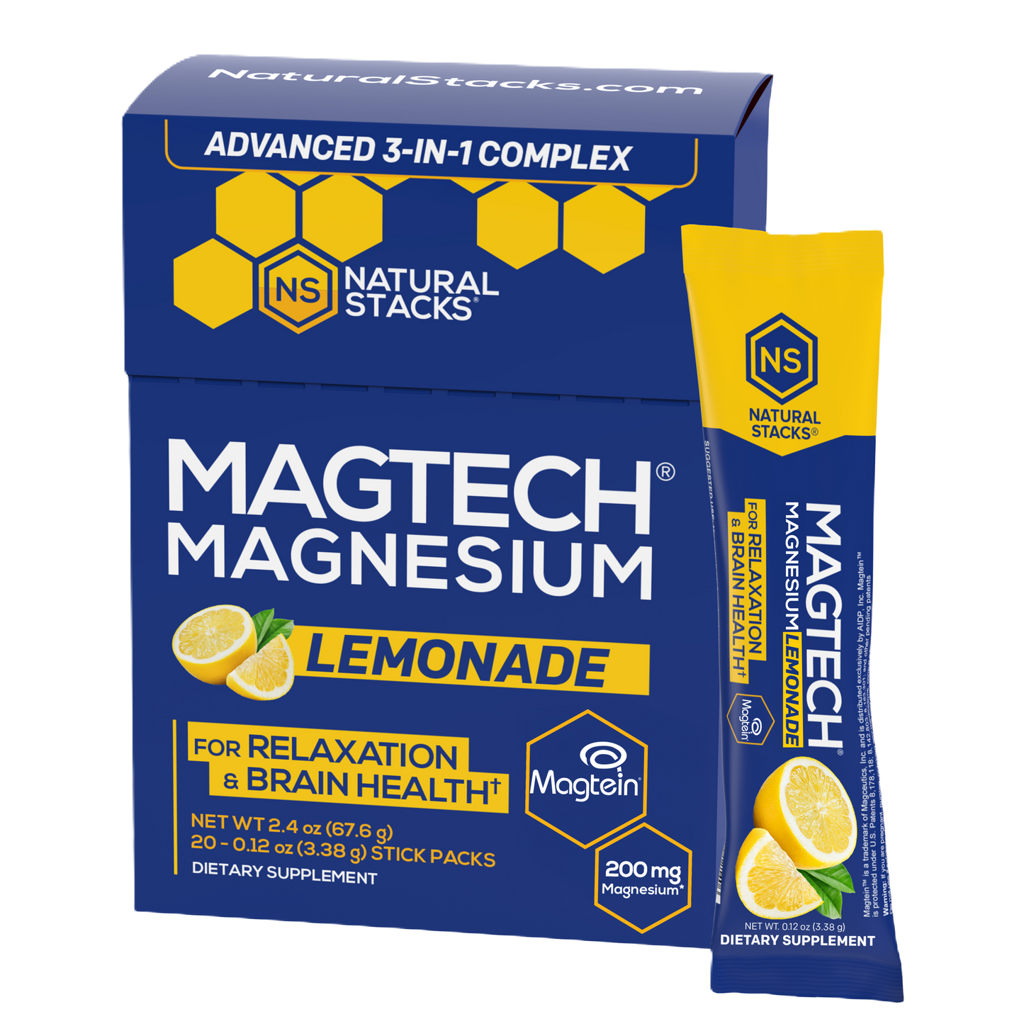 MagTech® Magnesium Lemonade Best Sales Price - Seltzers