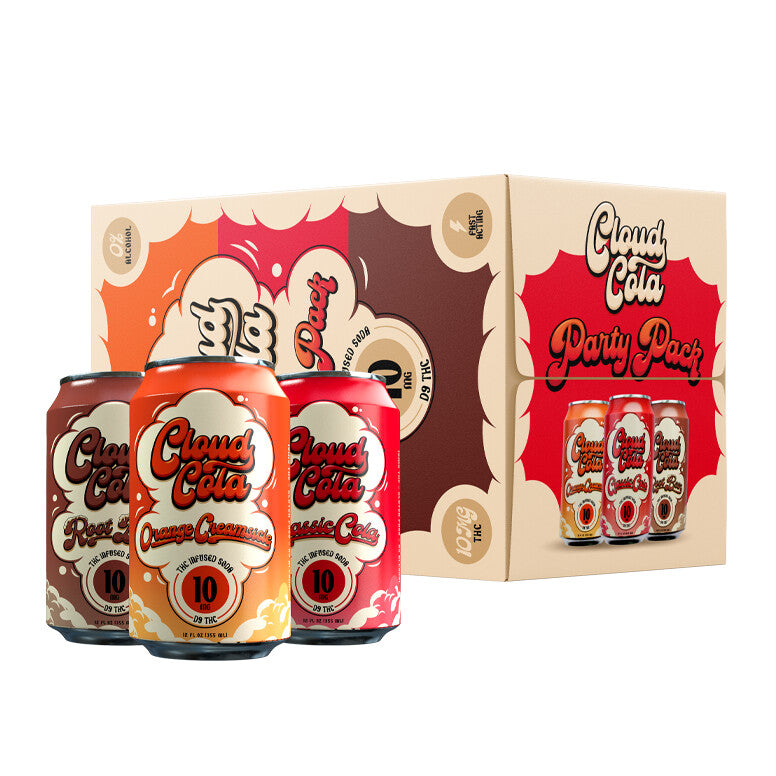 Cloud Cola Party Pack 10mg THC Soda