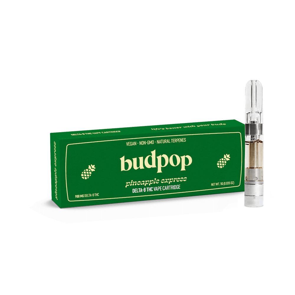 BudPop Pineapple Express Delta 8 THC Vape