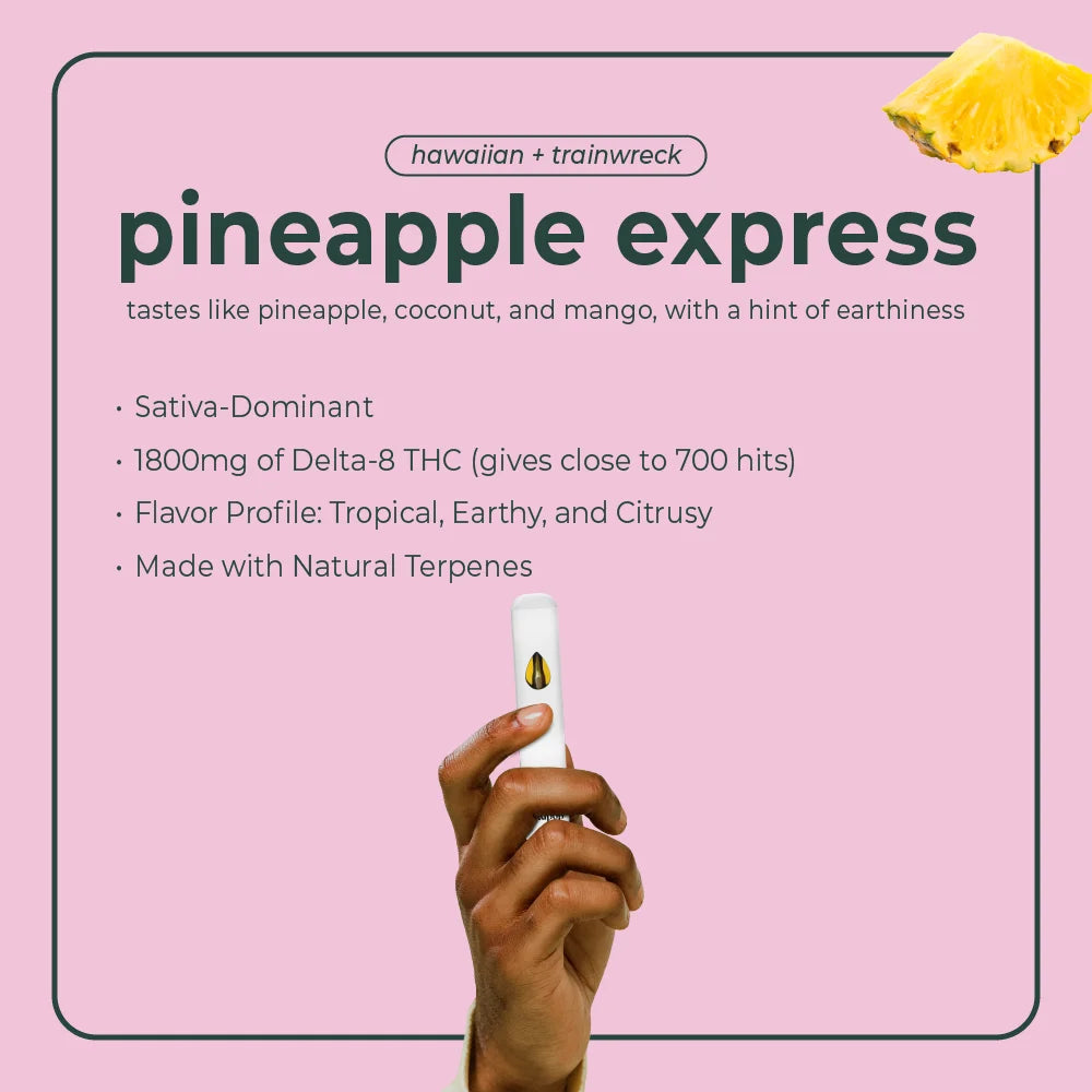 BudPop Pineapple Express Delta-8 Vape