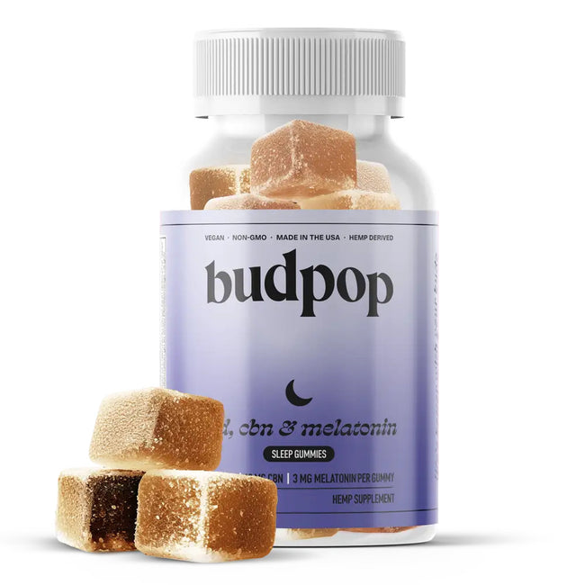 BudPop CBD + CBN Gummies For Sleep