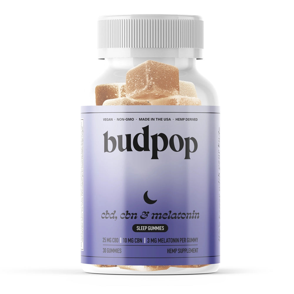 BudPop CBD + CBN Gummies For Sleep