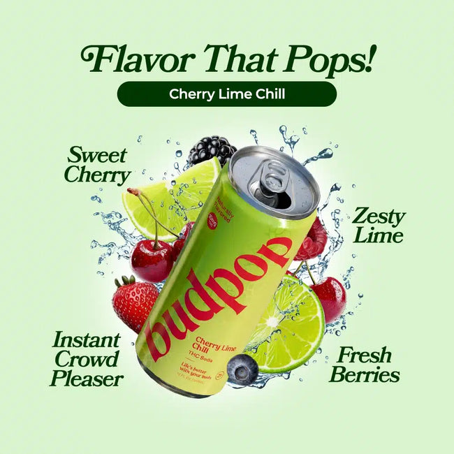 CHERRY LIME CHILL THC SODA