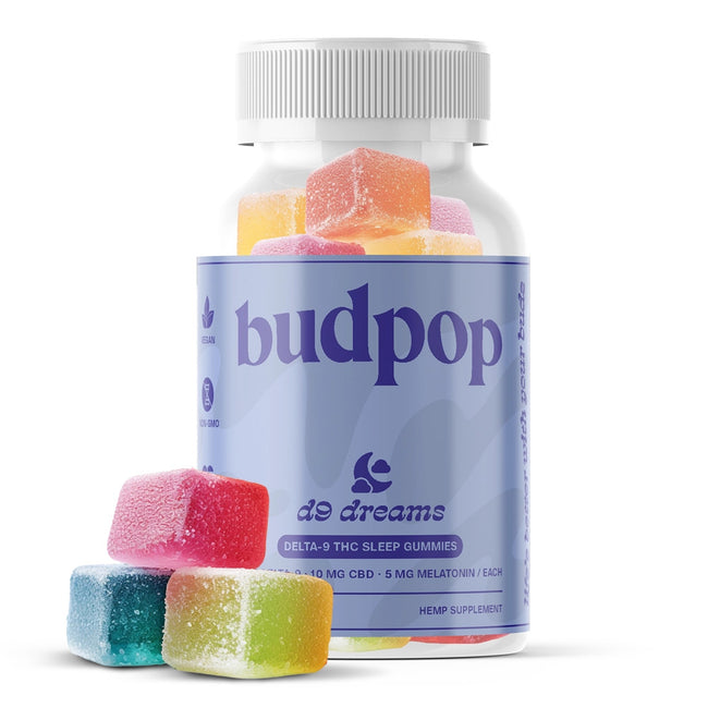BudPop Delta-9 + CBN Sleep Gummies