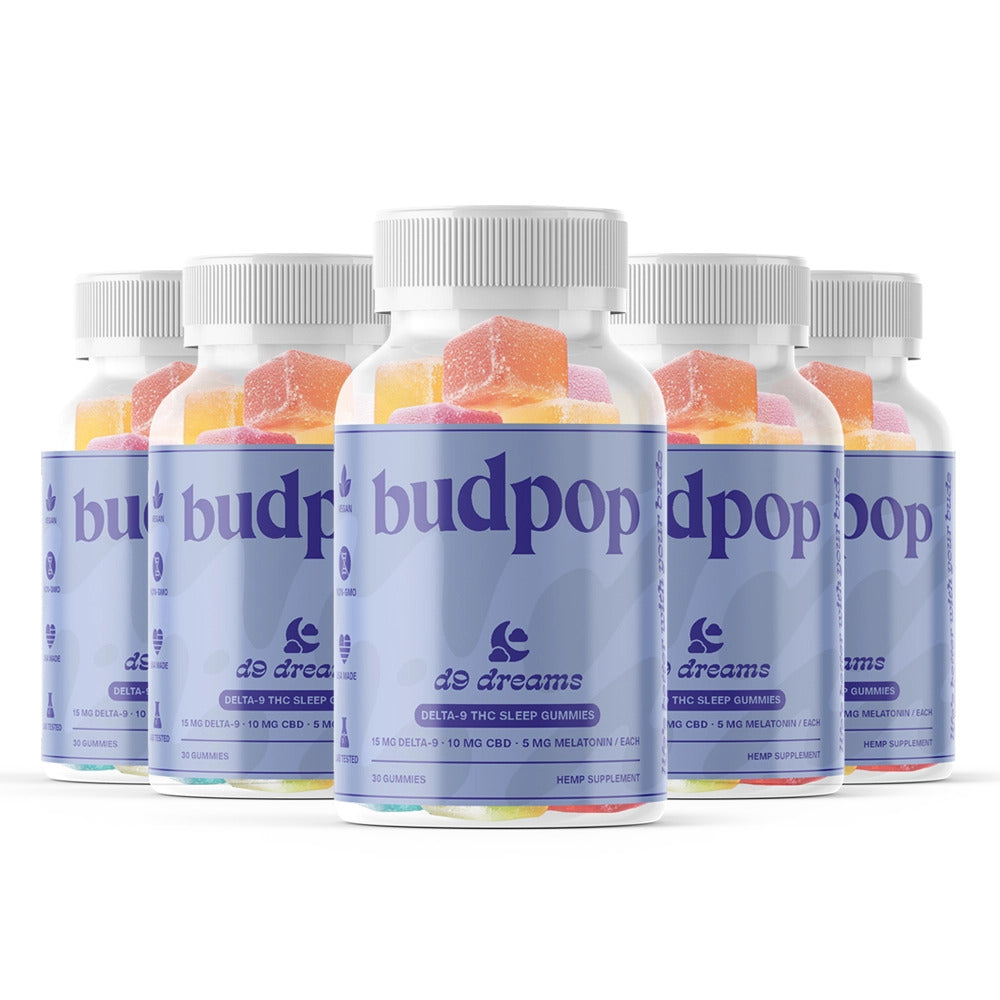 BudPop Delta-9 + CBN Sleep Gummies