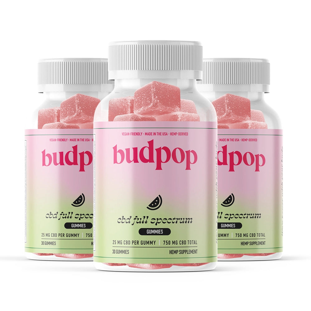 BudPop Full Spectrum CBD Gummies