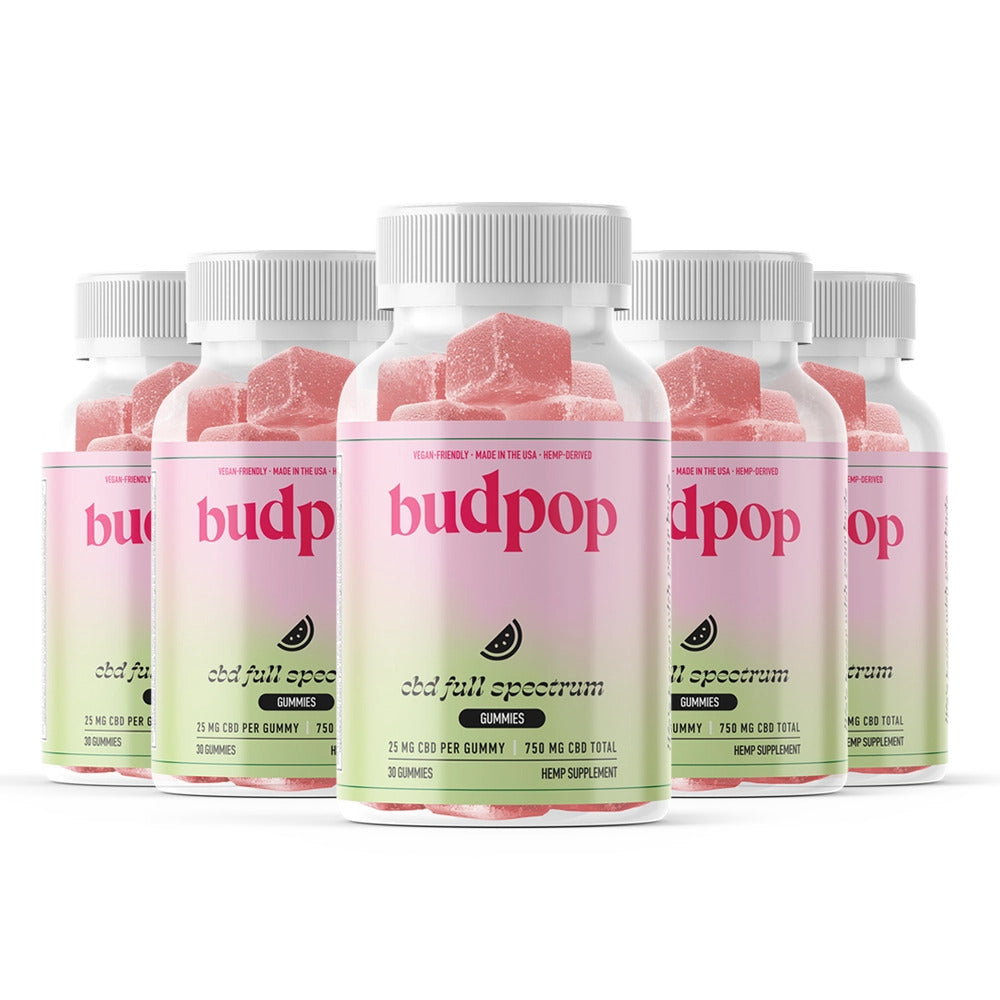 BudPop Full Spectrum CBD Gummies