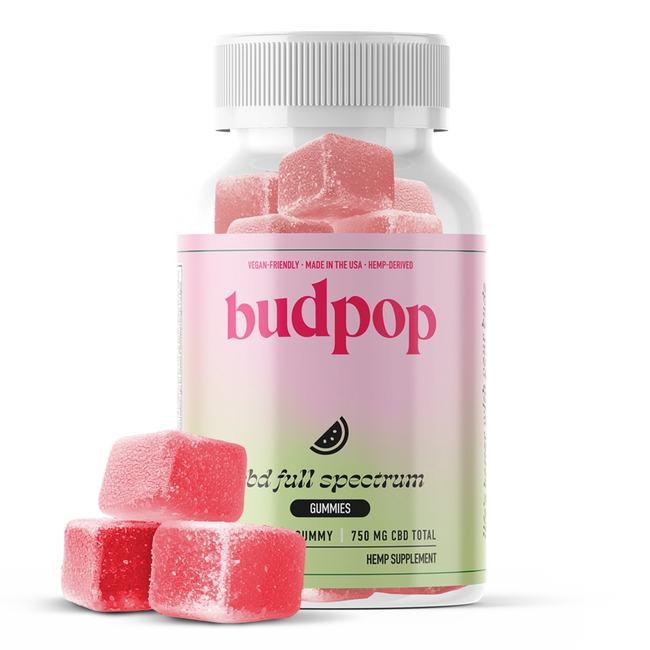 BudPop Full Spectrum CBD Gummies