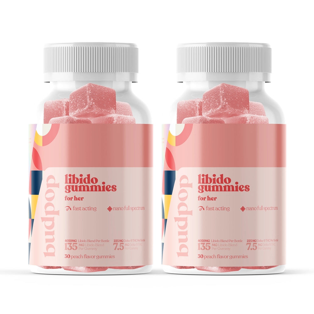 BudPop D9 + CBG + CBC + CBN Libido sex Gummies for Women
