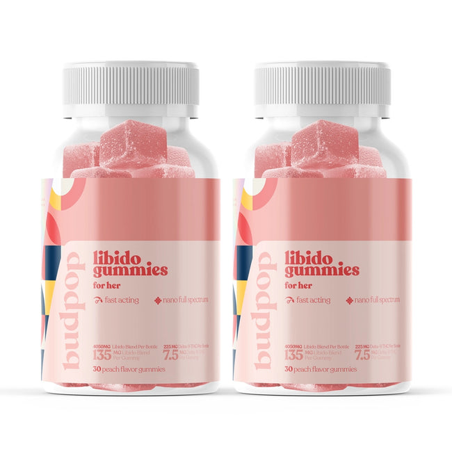 BudPop D9 + CBG + CBC + CBN Libido sex Gummies for Women