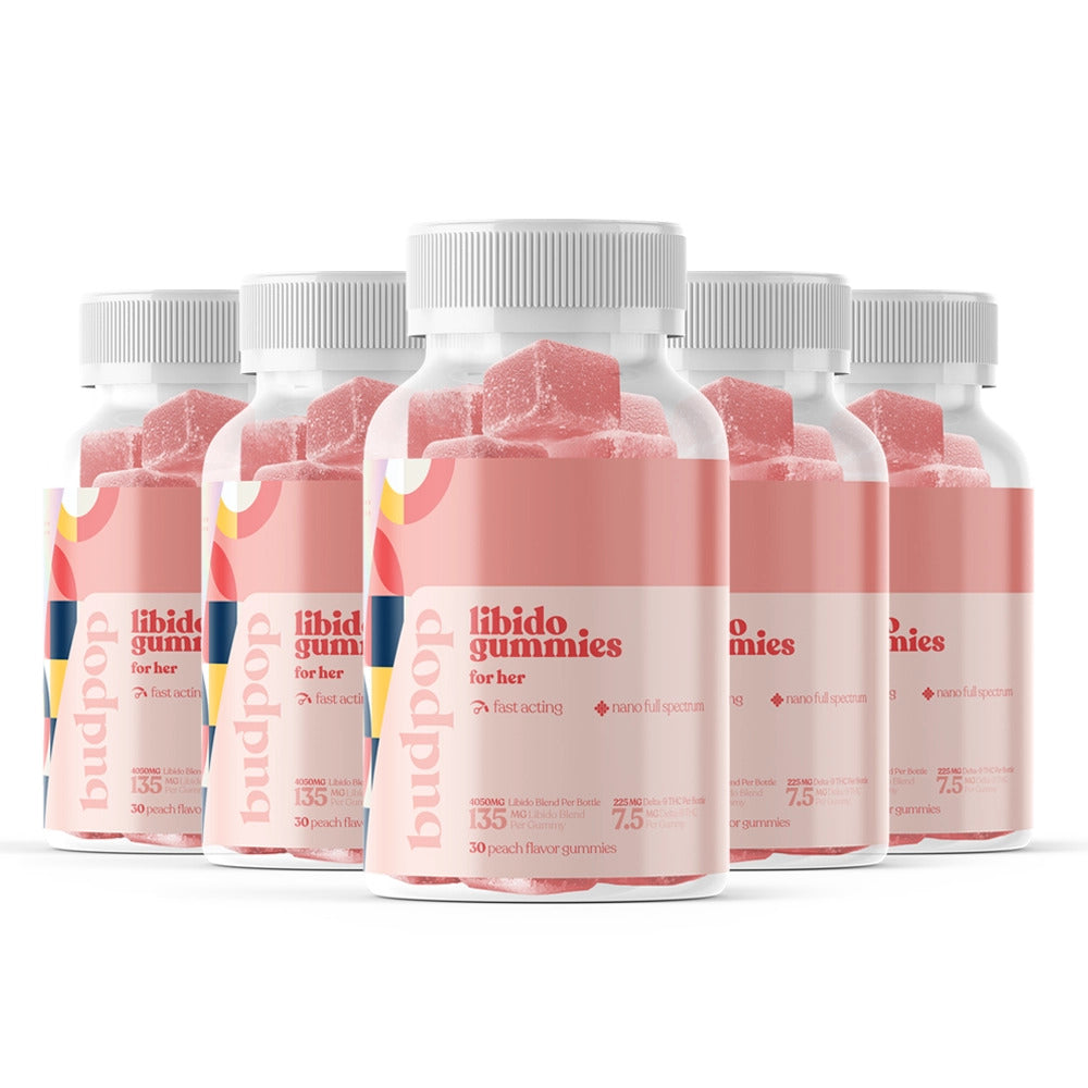 BudPop D9 + CBG + CBC + CBN Libido sex Gummies for Women
