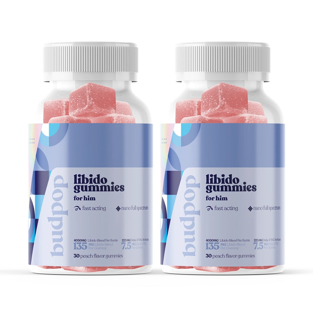 BudPop D9 + CBG + CBC + CBN Libido sex Gummies for Men