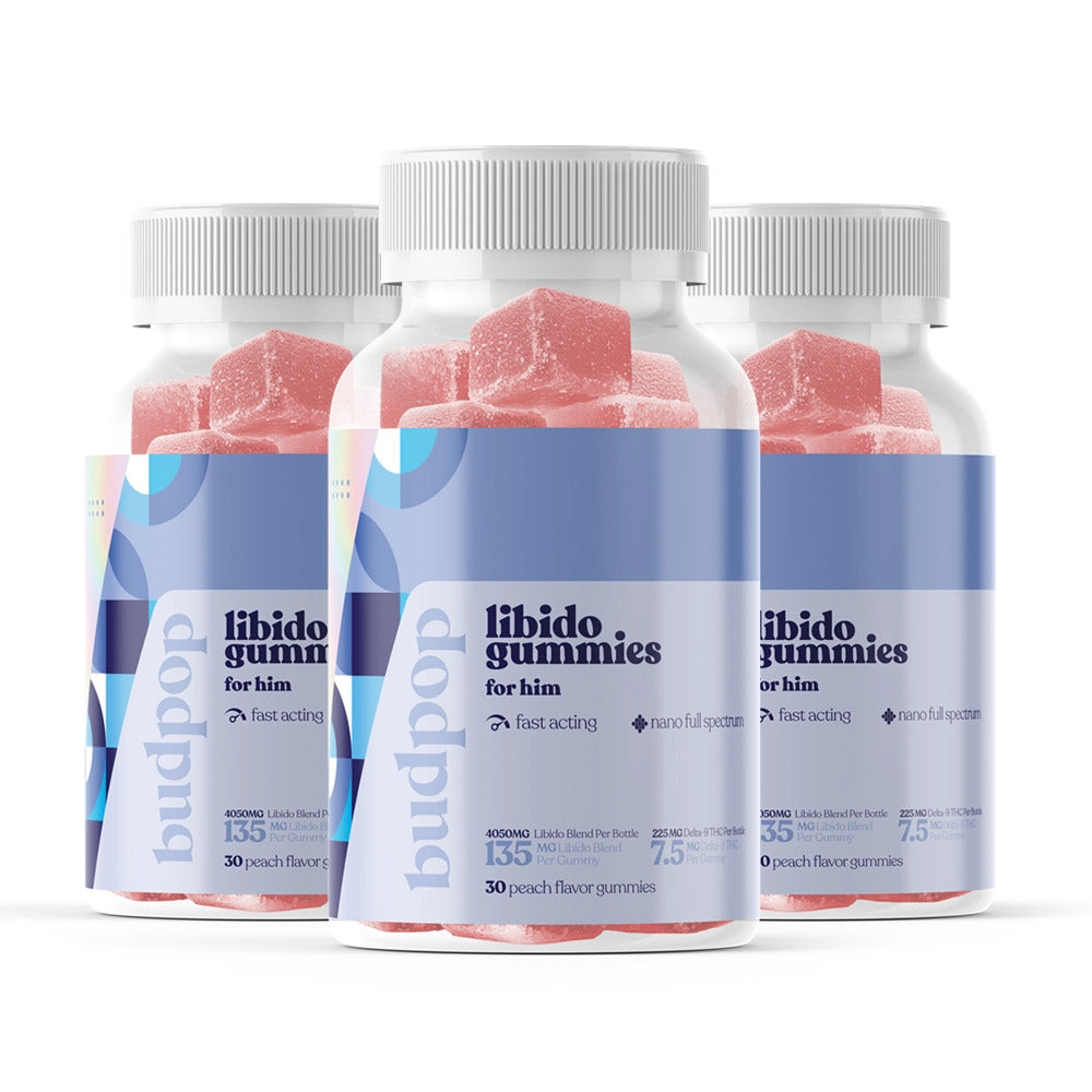 BudPop D9 + CBG + CBC + CBN Libido sex Gummies for Men