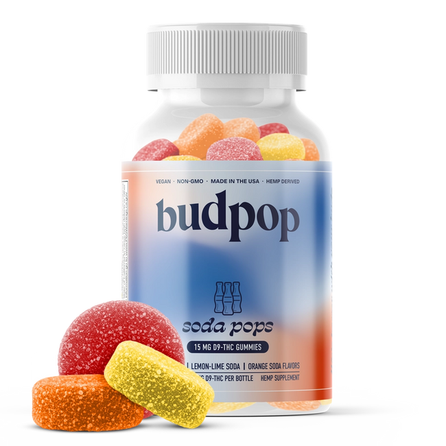 BudPop Soda Pops D9 Gummies