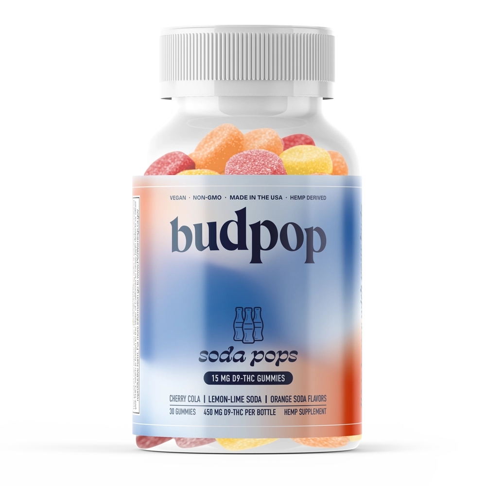 BudPop Soda Pops D9 Gummies