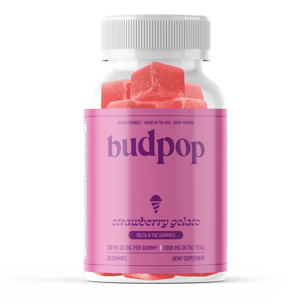 BudPop 100 mg Edible – D8 Extra Strength Formulation