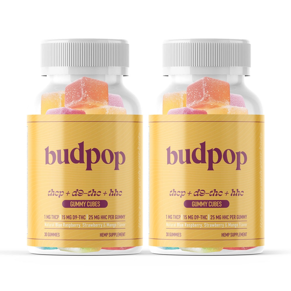 BudPop D9+ HHC + THCp Cubes