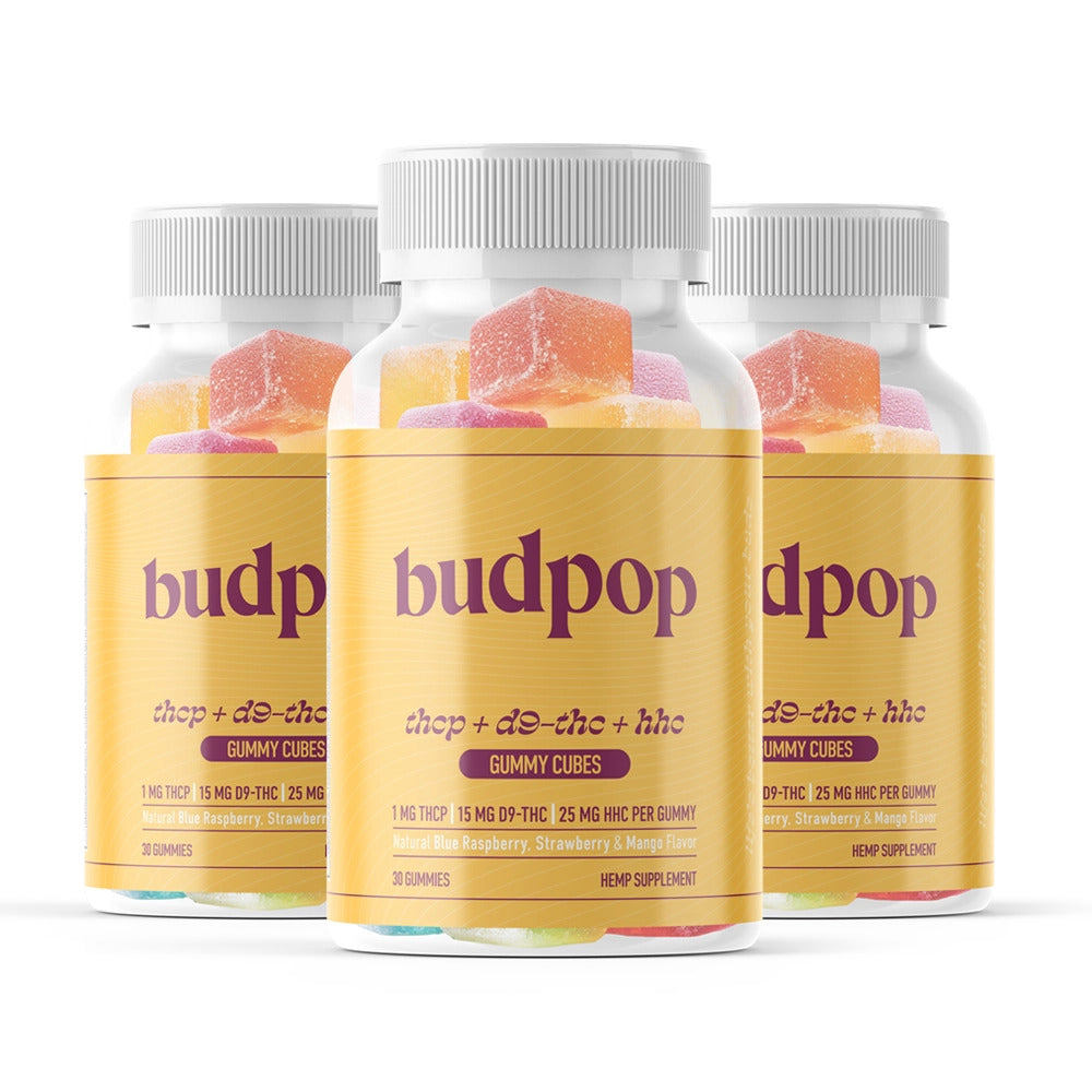 BudPop D9+ HHC + THCp Cubes