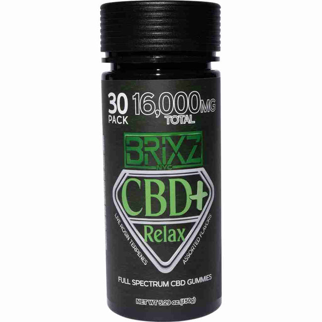 BRIXZ NYC CBD+ Gummies 535mg 30pc