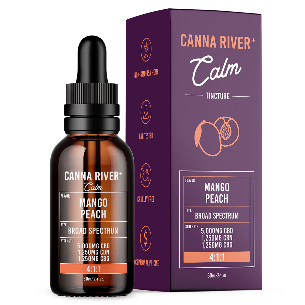 Canna River CBD Calm Tincture Best Sales Price - Tincture Oil