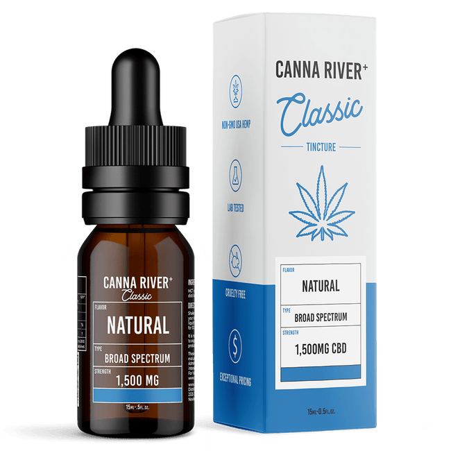 Canna River CBD Classic Tincture Best Sales Price - Tincture Oil