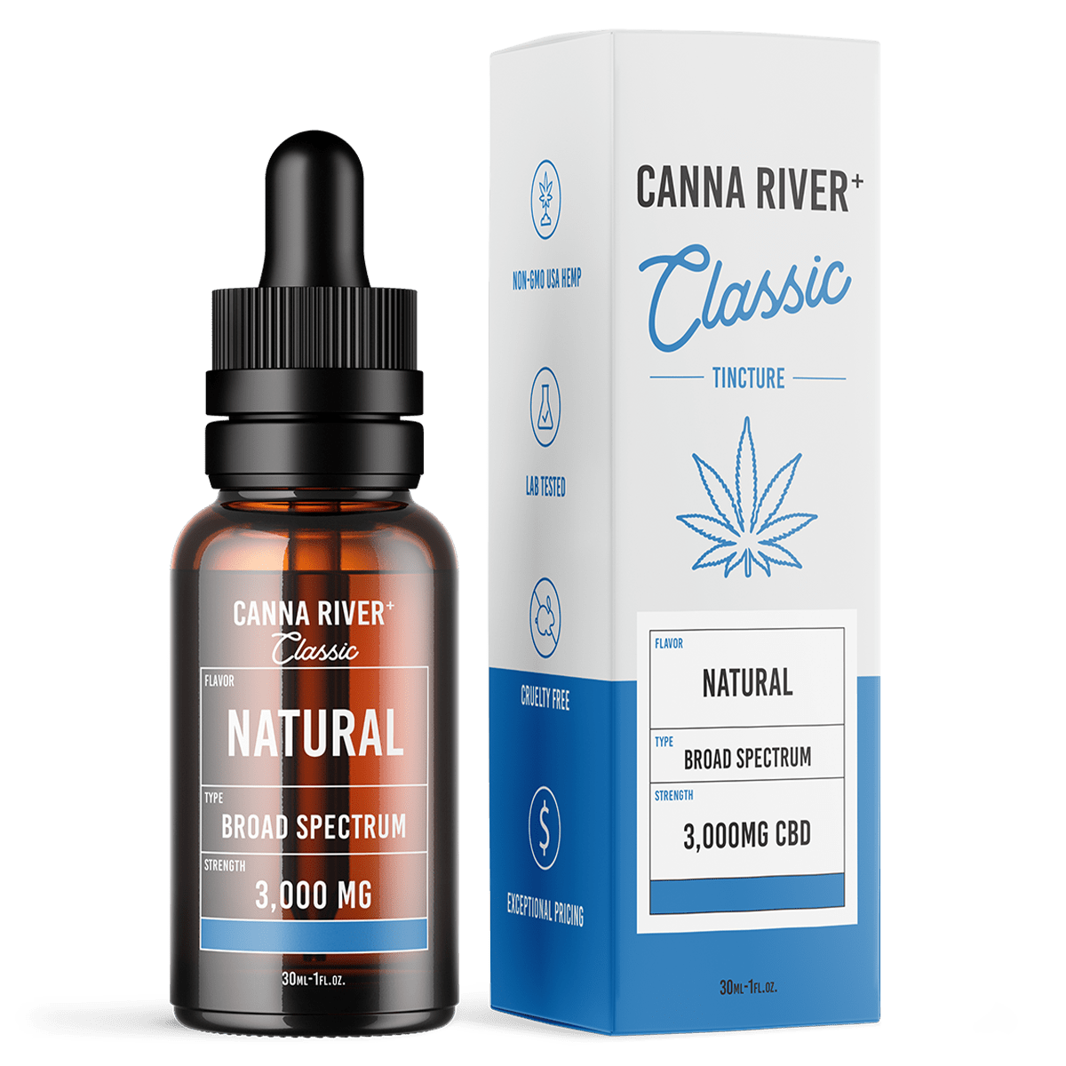 Canna River CBD Classic Tincture Best Sales Price - Tincture Oil