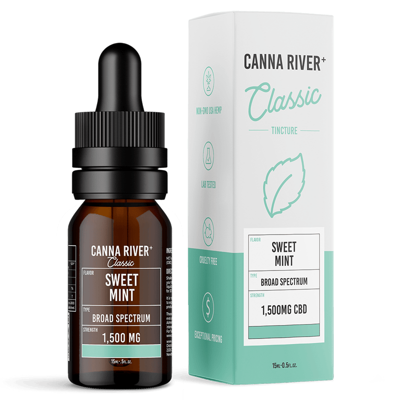 Canna River CBD Classic Tincture Best Sales Price - Tincture Oil