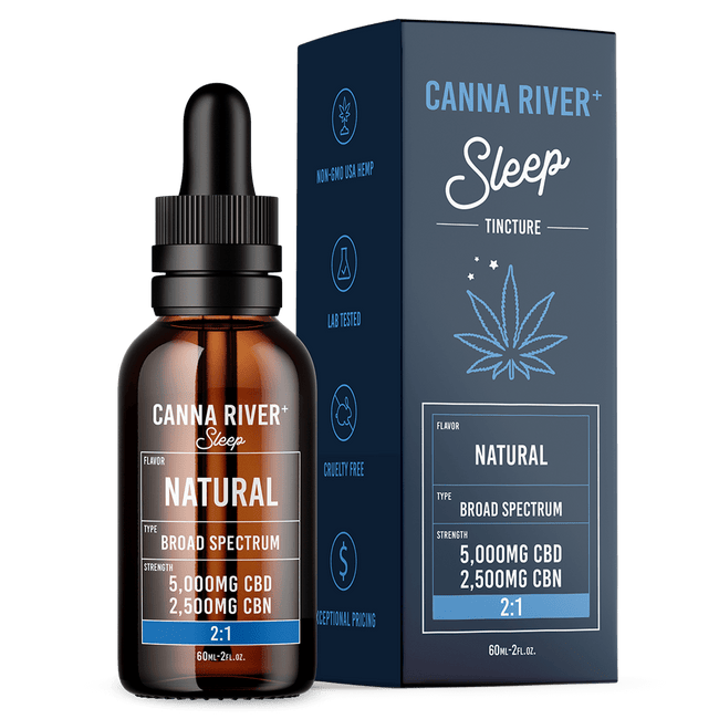 Canna River CBD Sleep Tincture Best Sales Price - Tincture Oil